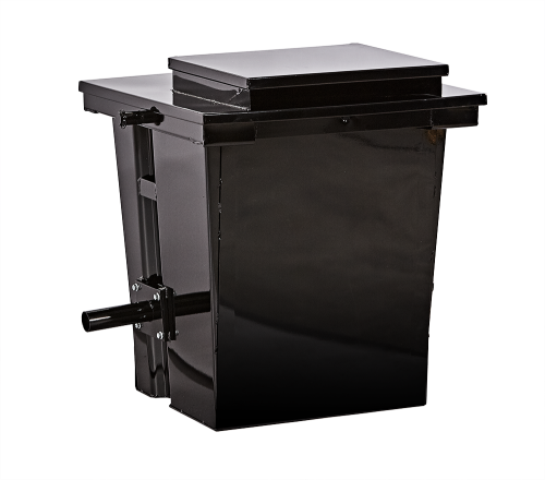 100 Gallon Dump Style Grease Container with Steel Lid