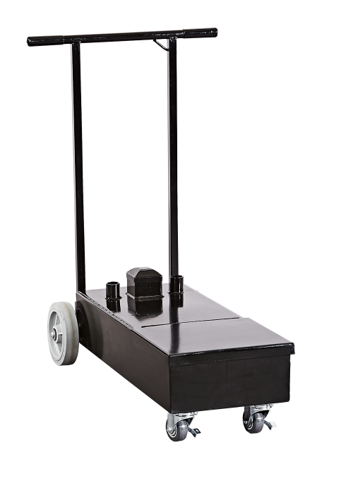 14 Gallon Heated Grease Caddy heated grease caddy, cooking oil caddy, grease transport caddy, grease trolly