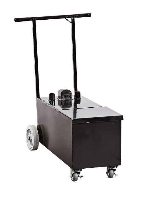 28 Gallon Heated Grease Caddy heated grease caddy, cooking oil caddy, grease transport caddy, grease trolly