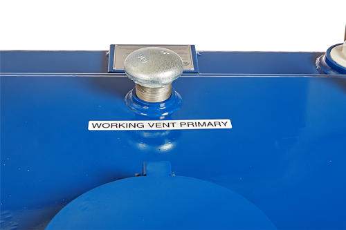 working vent on the double wall used oil tank working vent primary