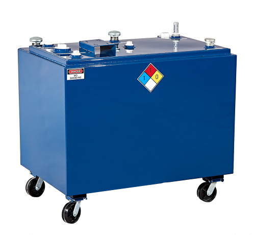 240 Gallon Double Wall New Oil Tank with Reel Mount double wall new oil tank, double wall fresh oil tank, double wall lube oil tank, double wall UL listed tank