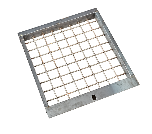 drop in screen, screen for plastic lid, grease bin screen, grease dumpster screen, grease bin filter, screen