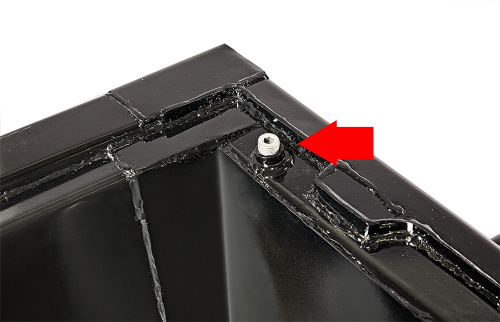 Dipstick to Monitor Secondary Containment double wall grease container dip stick