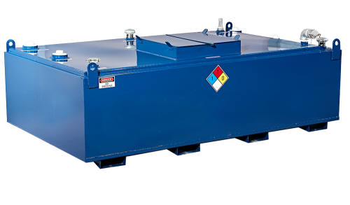 500 Gallon Double Wall Used Oil Tank Low Profile 500 gallon double wall used oil tank low profile, lubrication storage tank, double wall used oil tank, DIY tank, UL listed tank, SPCC approved tank, steel used bulk storage tank, used motor oil storage