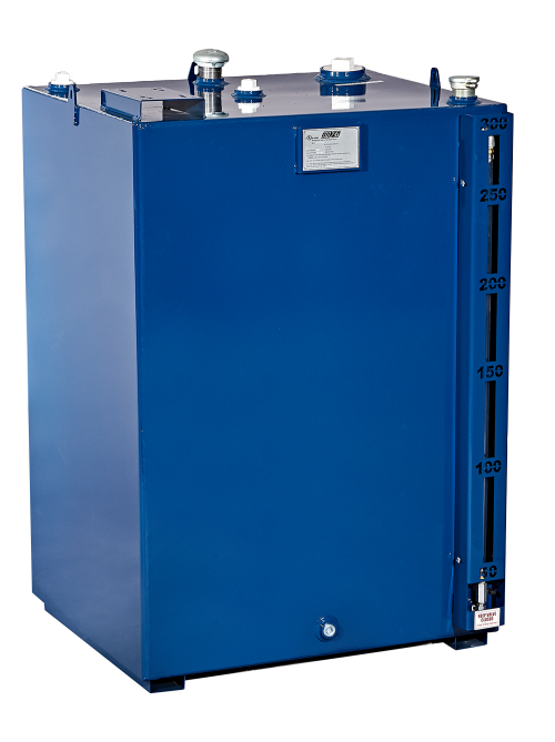 300 Gallon Single Wall with Optional Gauge Guard 300 gallon single wall oil tank, fresh oil tank, lube oil tank, UL listed tank, SPCC approved tank, automotive oil tank